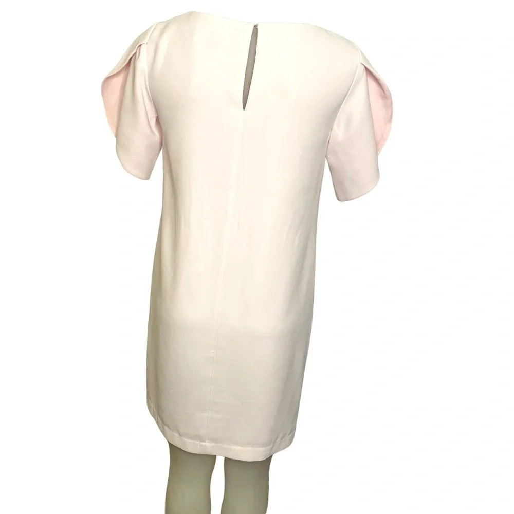 Light Pink Shift Dress With Tulip Sleeves 🤍 - Picture 2 of 10
